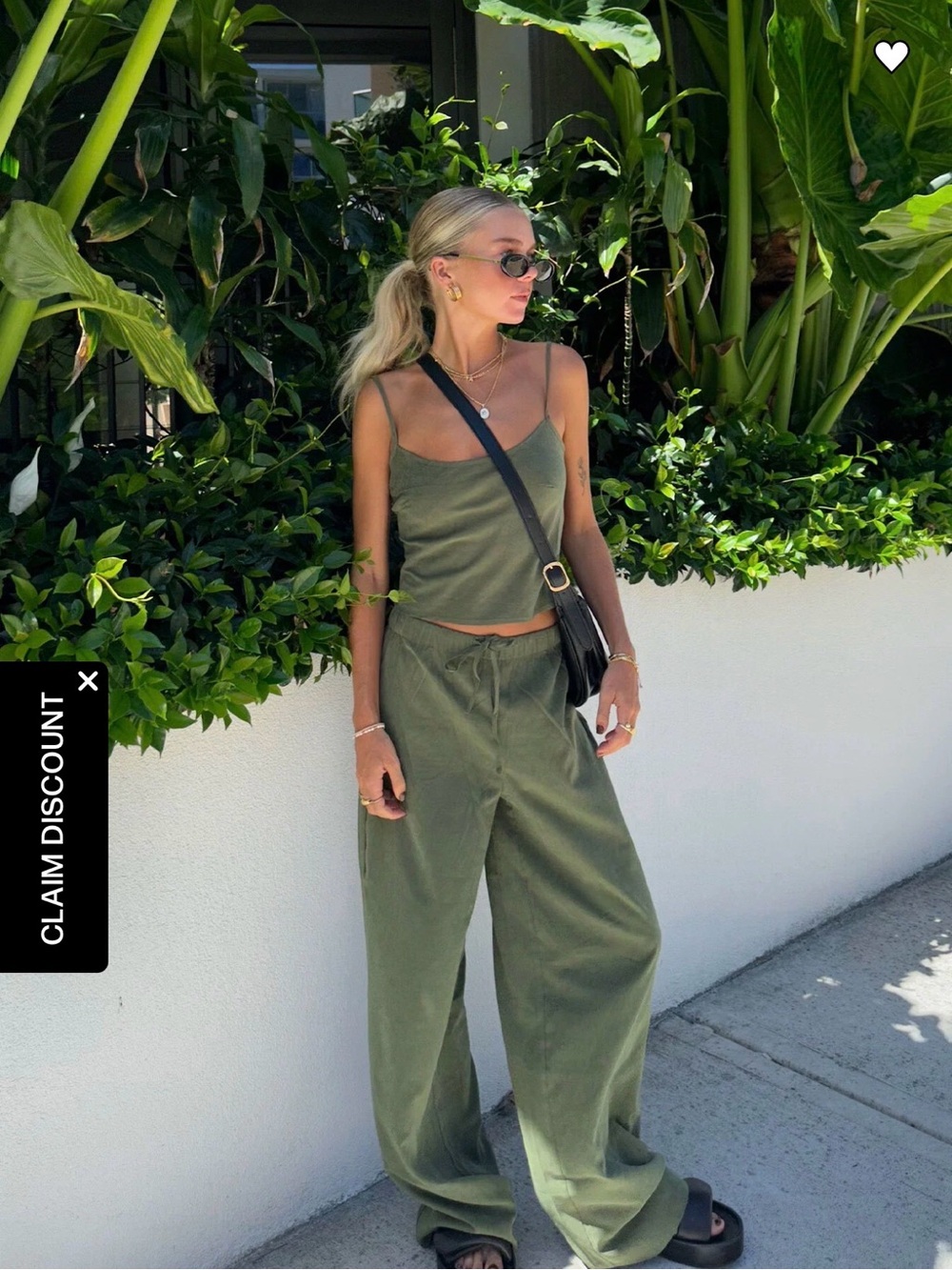 Paigey Set Khaki - Olive